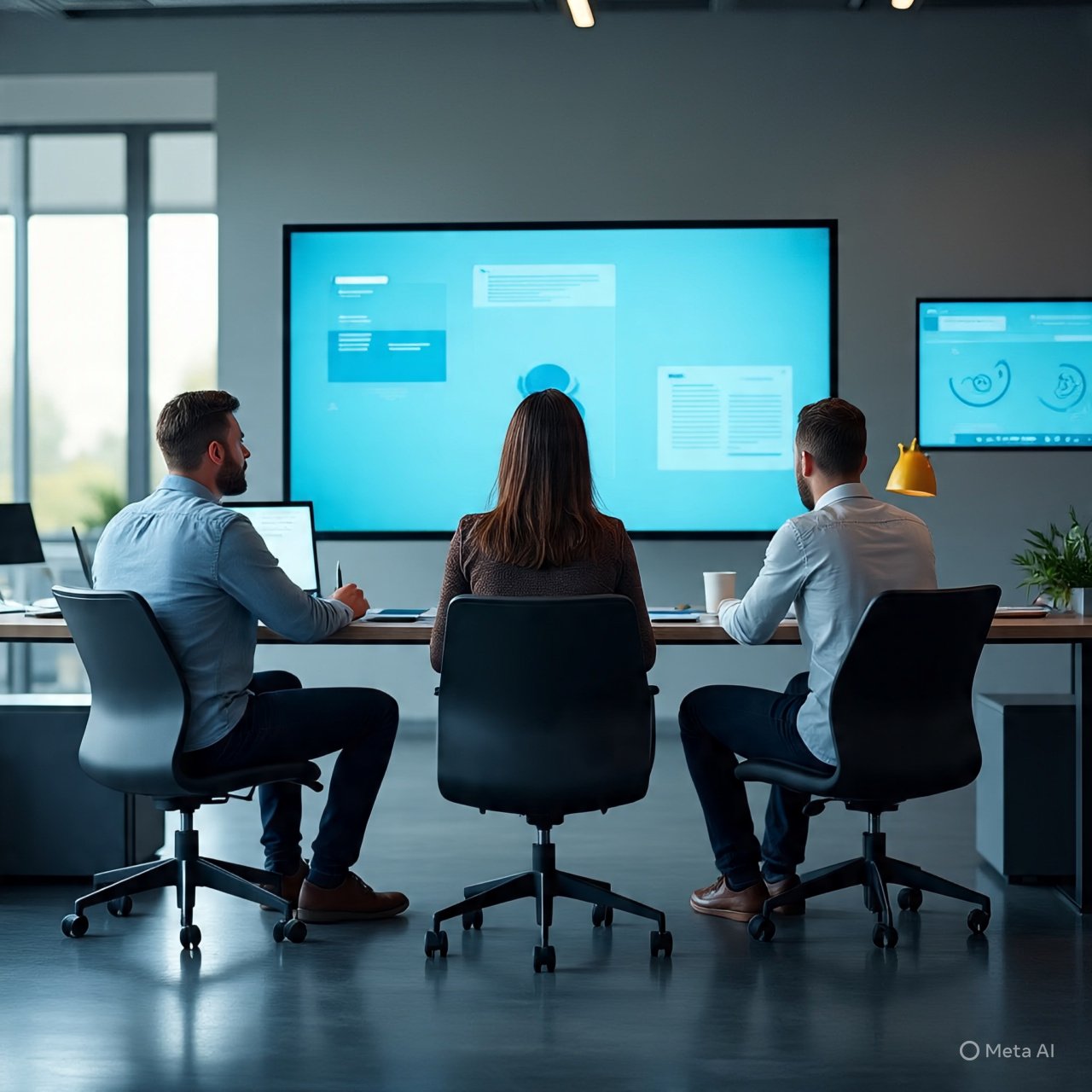 Skulvanta team member assisting school staff with system setup on a laptop.